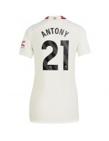 Manchester United Antony #21 Alternativní Dres pro Dámské 2023-24 Krátký Rukáv